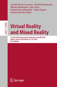 Enlarge image Cover: Virtual Reality and Mixed Reality - Springer