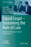 Cover: Liquid Legal - Sustaining the Rule of Law - Springer