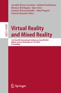 Cover: Virtual Reality and Mixed Reality - Springer