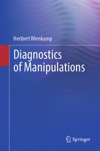 Enlarge image Cover: Diagnostics of Manipulations - Springer
