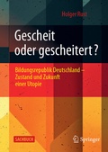 Cover: Gescheit oder gescheitert? - Springer