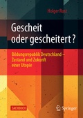 Cover: Gescheit oder gescheitert? - Springer