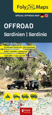 Abbildung von: FolyMap OFFROAD Sardinien 1:275 000 - TVV Touristik-Verlag GmbH