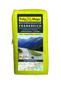 Abbildung von: FolyMaps Motorradkarten Frankreich Süd - TVV Touristik-Verlag GmbH
