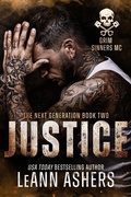Cover: Justice (Grim Sinners MC (Second Generation)) - LeAnn Ashers