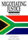 Cover: Negotiating Justice - University of Exeter Press