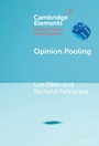 Cover: Opinion Pooling - Cambridge University Press