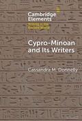 Cover: Cypro-Minoan and Its Writers - Cambridge University Press