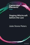 Cover: Staging Witchcraft Before the Law - Cambridge University Press