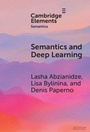 Cover: Semantics and Deep Learning - Cambridge University Press