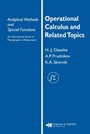 Cover: Operational Calculus and Related Topics - Chapman and Hall