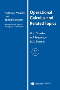 Enlarge image Cover: Operational Calculus and Related Topics - Chapman and Hall