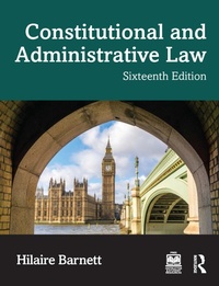 Abbildung von: Constitutional and Administrative Law - Routledge