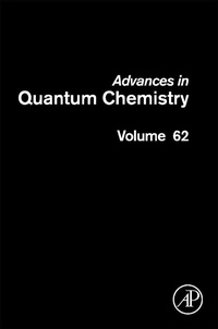 Enlarge image Cover: Advances in Quantum Chemistry - Academic Press