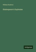 Cover: Shakespeare's Euphuism - Antigonos Verlag