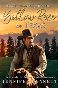 Cover: Yellow Rose of Texas (Cupid's Flowershop, #1) - Jennie Bennett