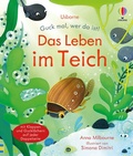 Cover: Guck mal, wer da ist! Das Leben im Teich - Usborne