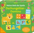 Cover: Meine Welt der Spiele: Dschungeltier-Domino - Usborne
