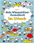 Cover: Mein Wimmelr&auml;tsel-Ausmalbuch: Im Urlaub - Usborne