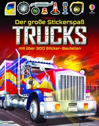 Enlarge image Cover: Der große Stickerspaß: Trucks - Usborne