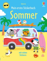 Enlarge image Cover: Mein erstes Stickerbuch: Sommer - Usborne
