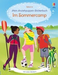 Cover: Mein Anziehpuppen-Stickerbuch: Im Sommercamp - Usborne