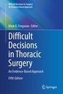 Cover: Difficult Decisions in Thoracic Surgery - Springer