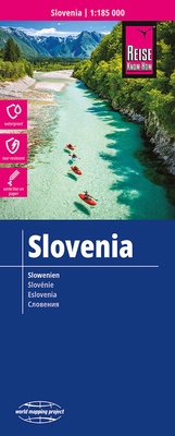 Abbildung von: Reise Know-How Landkarte Slowenien / Slovenia (1:185.000) - Reise Know-How Verlag Peter Rump GmbH