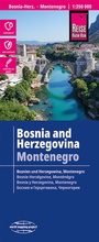 Abbildung von: Reise Know-How Landkarte Bosnien-Herzegowina, Montenegro / Bosnia and Herzegovina, Montenegro (1:350.000) - Reise Know-How Verlag Peter Rump GmbH