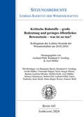 Cover: Kritische Rohstoffe - gro&szlig;e Bedeutung und geringes &ouml;ffentliches Bewusstsein - was ist zu tun? - - trafo Wissenschaftsverlag