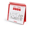 Cover: Hauck & Bauer Postkartenkalender 2026 - Wort & Bild