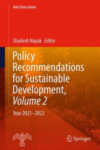 Enlarge image Cover: Policy Recommendations for Sustainable Development, Volume 2 - Springer