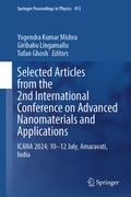 Cover: Selected Articles from the 2nd International Conference on Advanced Nanomaterials and Applications - Springer Nature Switzerland AG