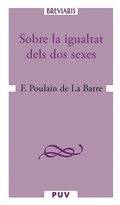 Cover: Sobre la igualtat dels dos sexes - Publicacions de la Universitat de Val&egrave;ncia