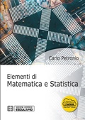 Cover: Elementi di Matematica e Statistica - Societ&agrave; Editrice Esculapio