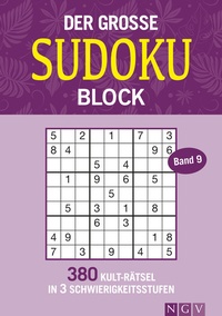 Abbildung von: Der große Sudokublock Band 9 - Naumann & Göbel