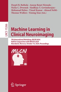 Enlarge image Cover: Machine Learning in Clinical Neuroimaging - Springer