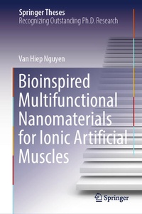 Enlarge image Cover: Bioinspired Multifunctional Nanomaterials for Ionic Artificial Muscles - Springer
