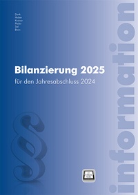 Abbildung von: Bilanzierung 2025 - dbv-Verlag (Österreich)