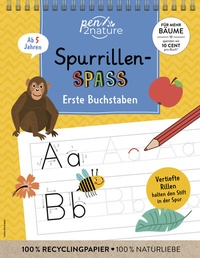 Abbildung von: Spurrillen-Spaß Erste Buchstaben - pen2nature