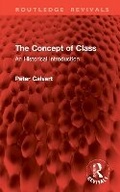 Cover: The Concept of Class - Routledge