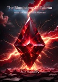 Cover: The Bloodstone of Talamu (The Stones of Veylindr&eacute;, #3) - Scimitar Edge