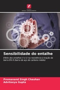 Cover: Sensibilidade do entalhe - Edicoes Nosso Conhecimento