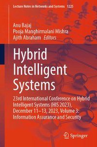 Enlarge image Cover: Hybrid Intelligent Systems - Springer