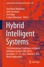 Cover: Hybrid Intelligent Systems - Springer