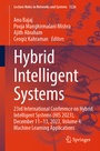Cover: Hybrid Intelligent Systems - Springer