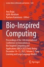 Cover: Bio-Inspired Computing - Springer