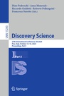 Cover: Discovery Science - Springer