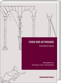 Abbildung von: Form und Affordanz - Harrassowitz Verlag