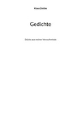 Cover: Gedichte - BoD - Books on Demand